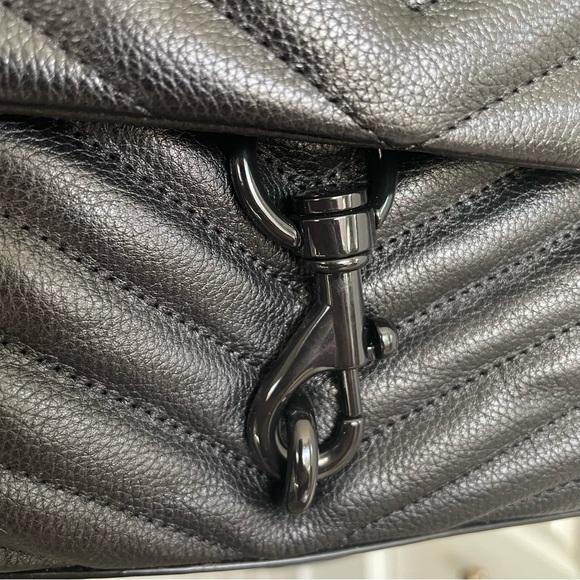 Rebecca Minkoff Edie Shoulder Bag, Black - Picture 7 of 16